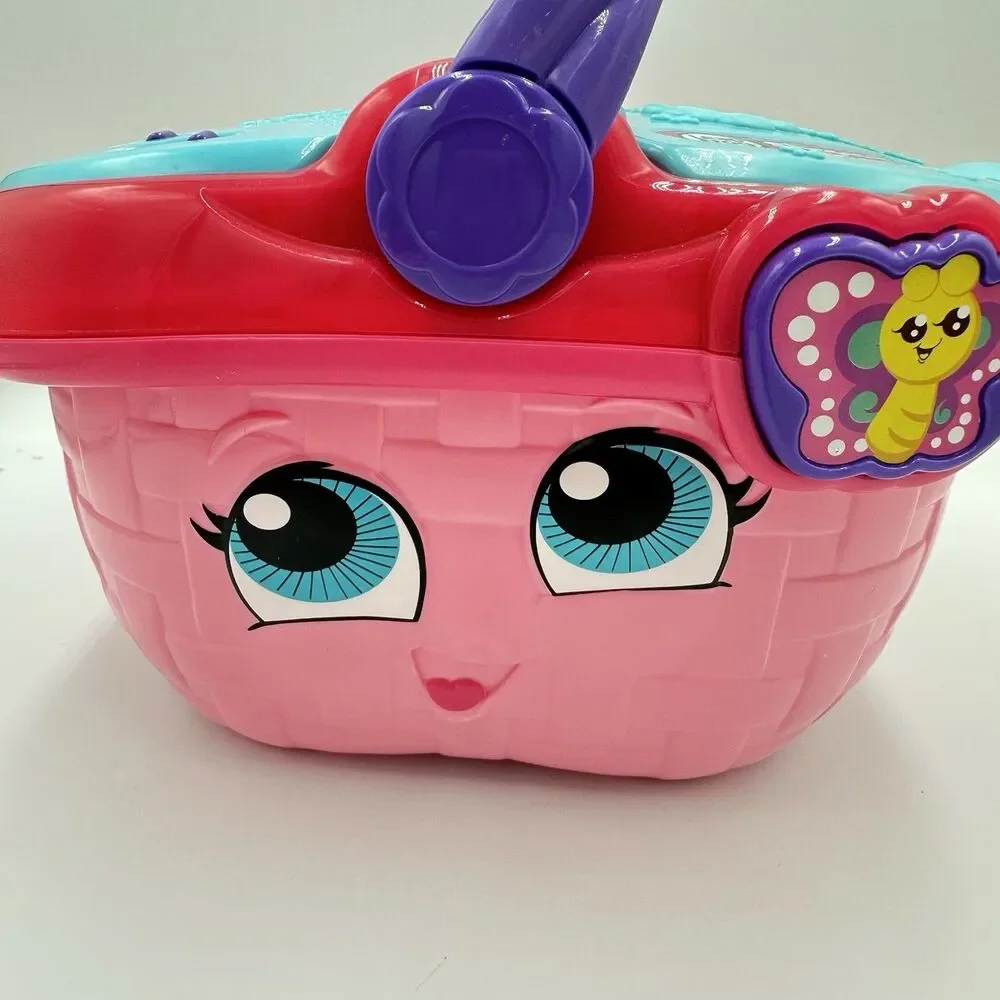 LeapFrog Shapes and Sharing Picnic Basket Interactive Preschool Toy TESTED‎